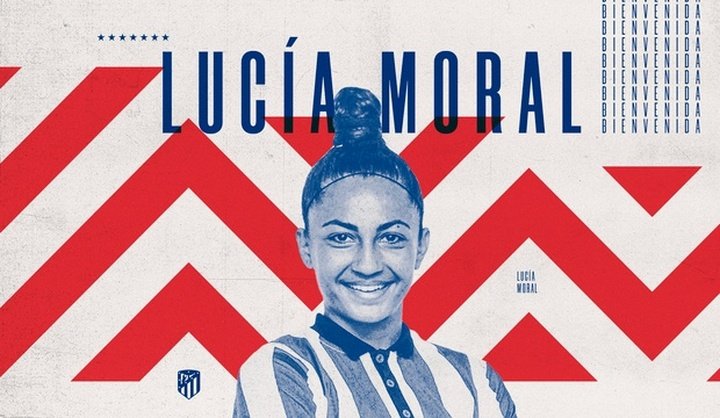 Lucía Moral, juventud y desparpajo para el ataque del Atlético