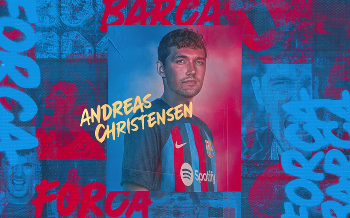 Andreas Christensen officialisé par le FC Barcelone. bs