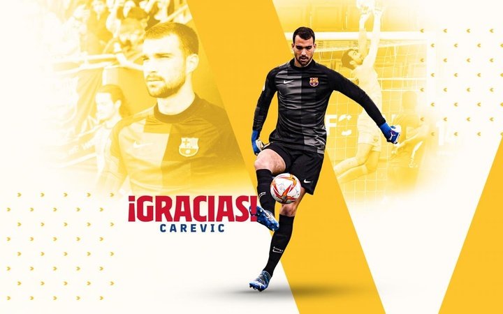 El Barça acuerda el traspaso de Carevic a la Vojvodina
