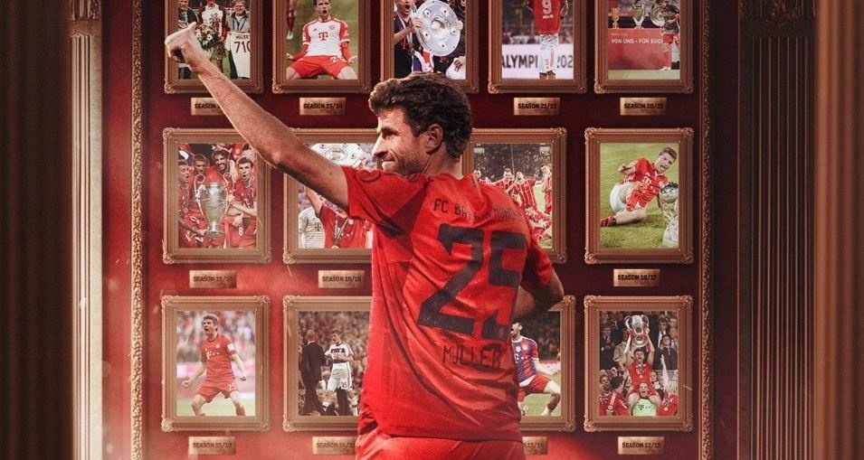 OFICIAL: Müller deixará o Bayern ao final da temporada