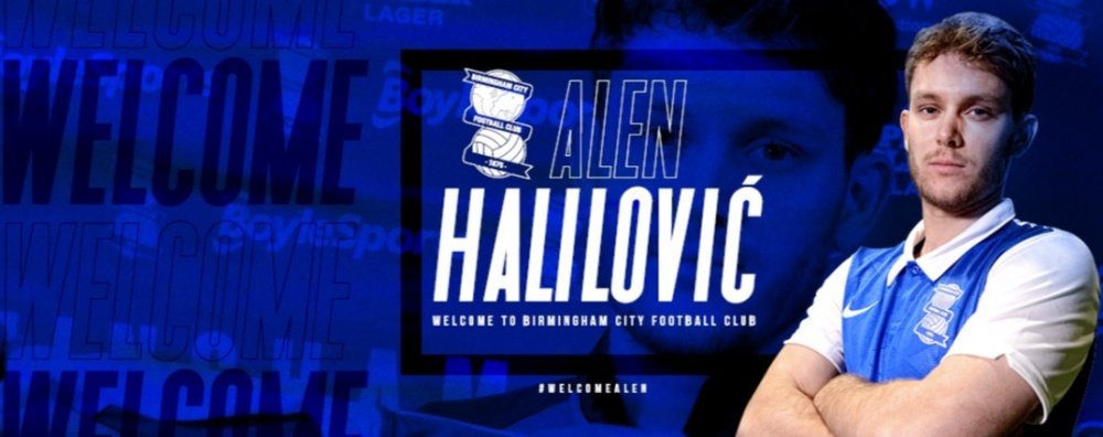 Halilovic s'engage avec Birmingham. BCFC