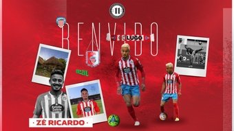 El CD Lugo tiene nuevo jugador. El club amurallado ha anunciado el fichaje del lateral izquierdo Zé Ricardo, que ha firmado un contrato para las dos próximas temporadas. Llega procedente del Feirense.