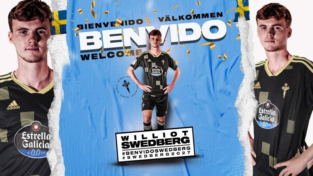 Williot Swedberg ha firmado hasta 2027. RCCelta