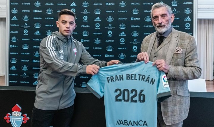 Fran Beltrán renueva con el Celta hasta 2026