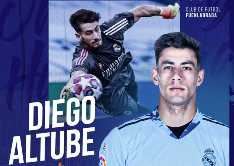 Real Madrid y Fuenlabrada cierran la cesión de Altube