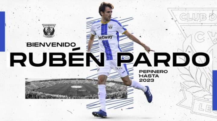 Rubén Pardo vuelve al Leganés y firma hasta 2023