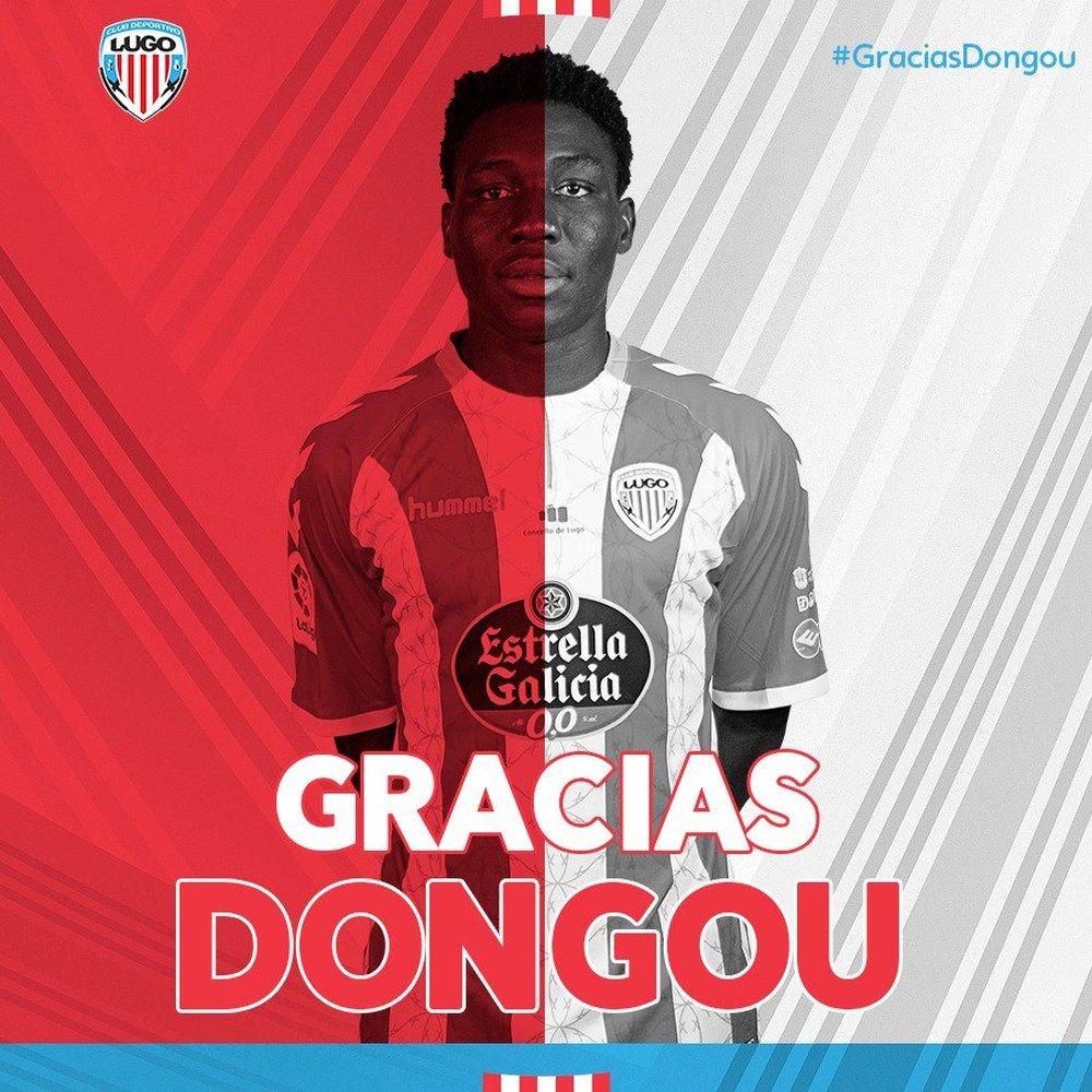 El camerunés jugará en Segunda División B. Twitter/CDLugo
