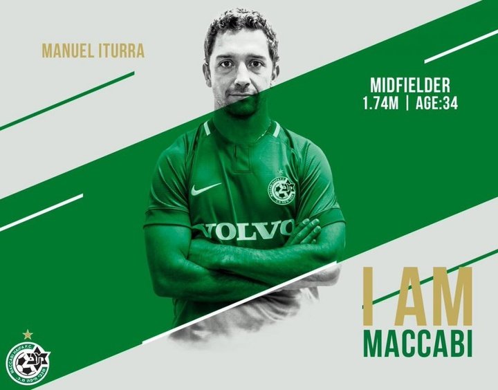 Iturra ficha por el Maccabi Haifa