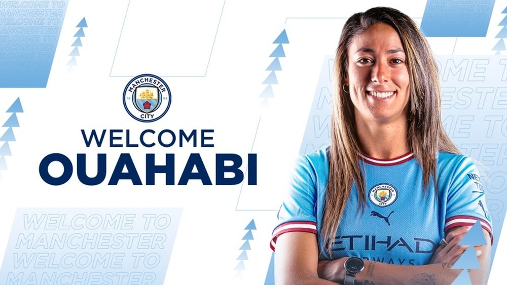 Leila Ouahabi left Barcelona after 13 years at the club. ManCity