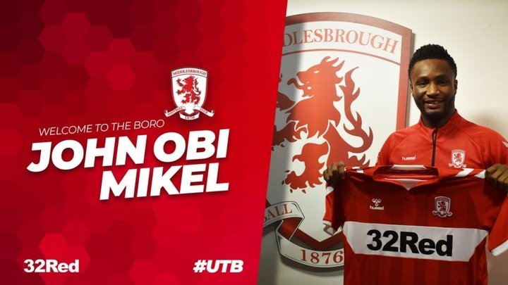 Obi Mikel es nuevo jugador del Middlesbrough