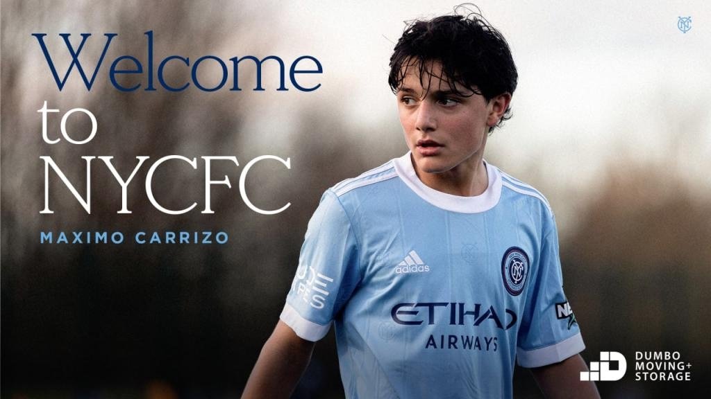 El club estadounidense lo anunció el día del cumpleaños de Maximo. NYCFC