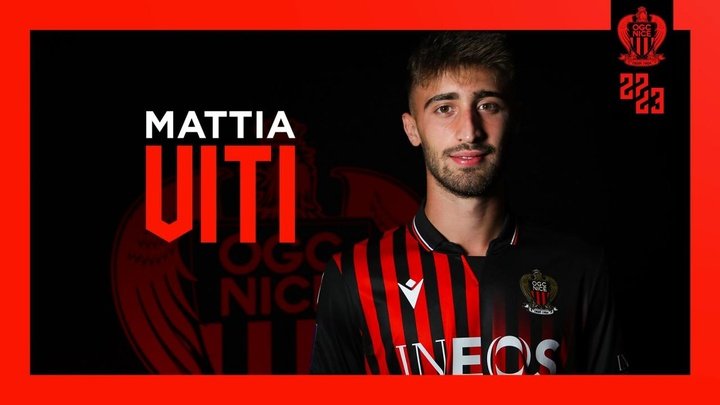 Mattia Viti é a nova contratação do Nice.AFP