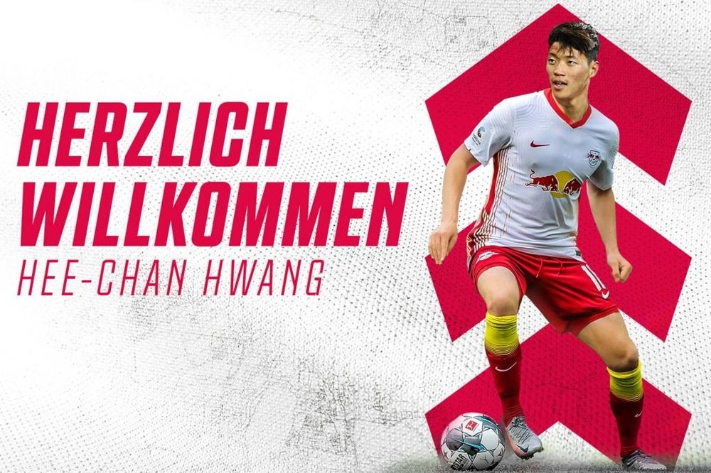 Hee-Chan é oficialmente do RB Leipzig. DieRotenBullen