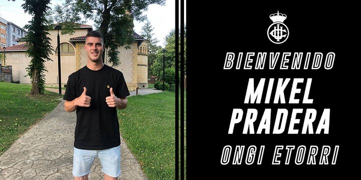 Mikel Pradera firma por el Real Unión de Irún