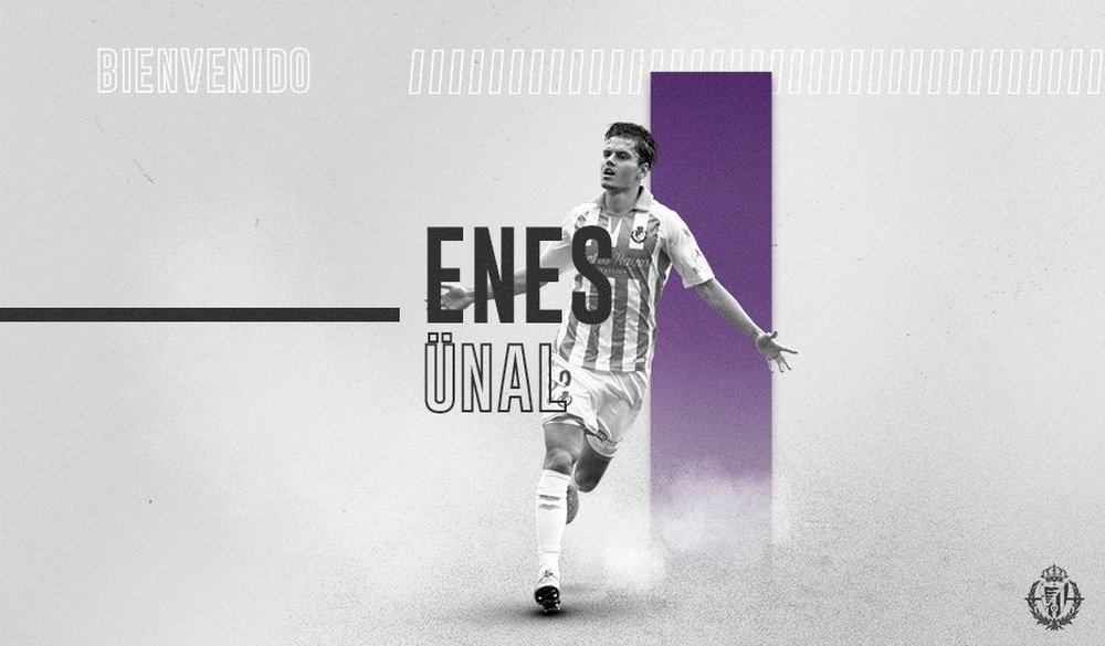 Habrá un año más de Ünal en Pucela. Twitter/RealValladolid