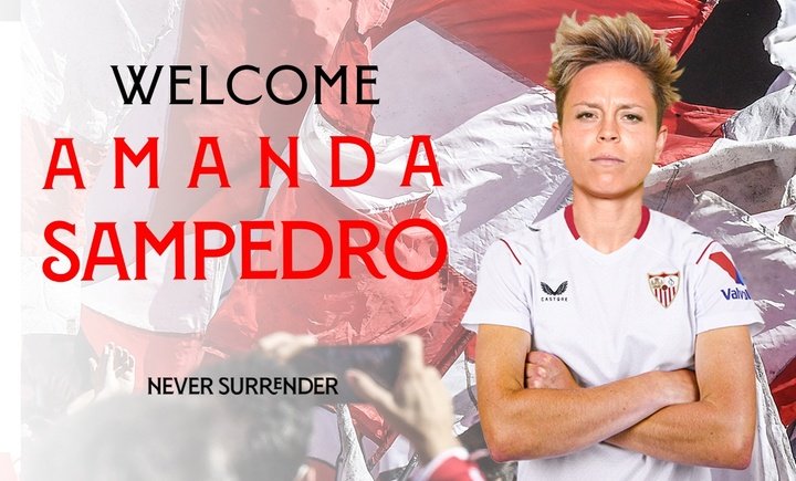 Fichaje histórico en el fútbol femenino: Amanda Sampedro firma con el Sevilla