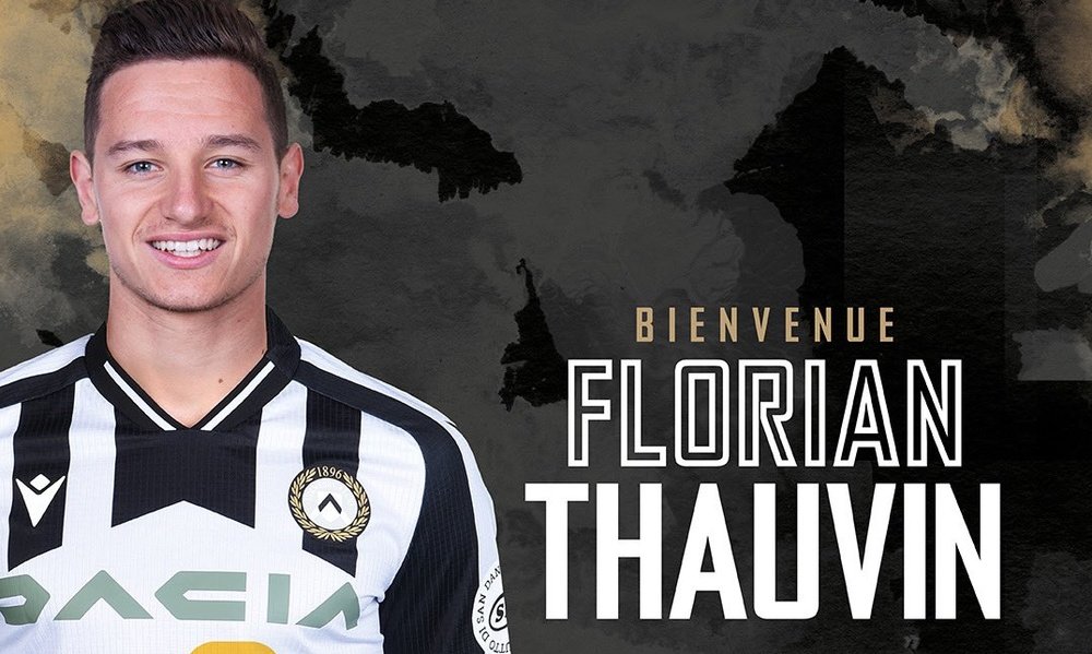 Florian Thauvin firma con el Udinese hasta 2025
