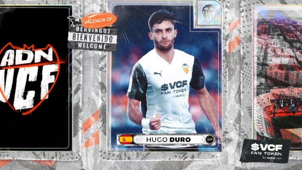 Hugo Duro, nuevo jugador del Valencia. ValenciaCF