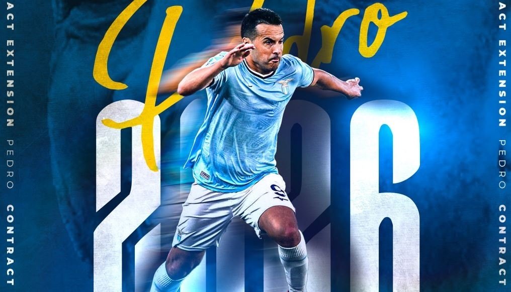 Pedro Rodriguez will remain at Lazio for another season. SSLazio