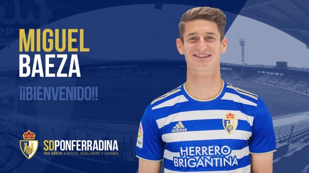 Miguel Baeza ha firmado hasta el final de curso con la Ponfe. SDPonferradina