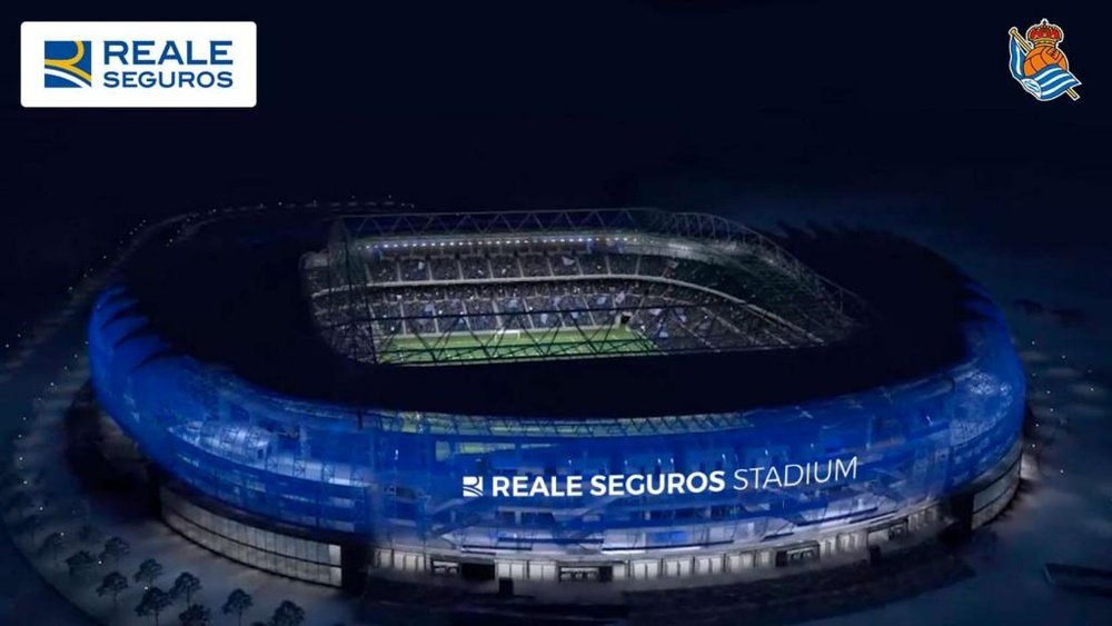 Así lucirá el Reale Seguros Stadium cuando esté terminado. RealSociedad