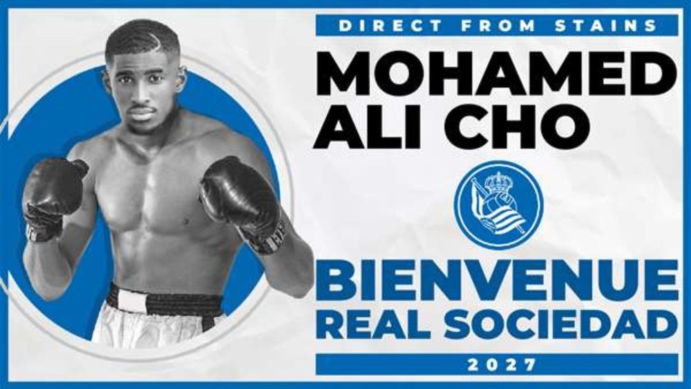 Mohamed-Ali Cho se ha comprometido hasta 2027 con la Real. RealSociedad