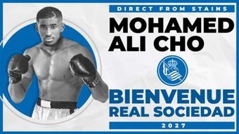 Mohamed-Ali Cho signe à la Real Sociedad ! .AFP