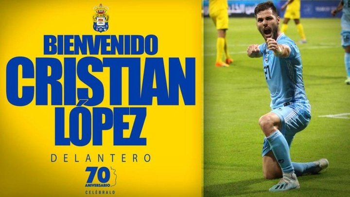 Las Palmas ficha al goleador Cristian López
