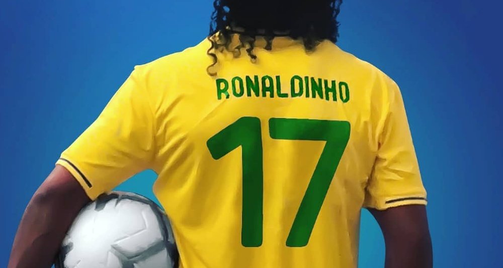 Le Barça contre Ronaldinho. Twitter/10Ronaldinho