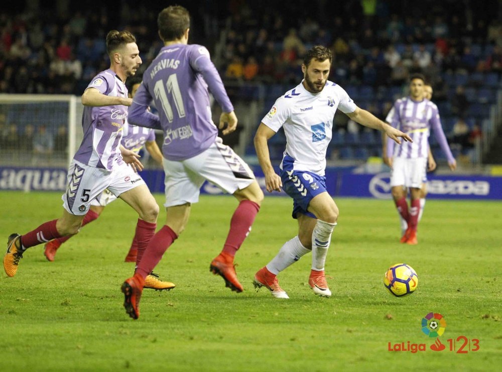 Luis Milla cree que el Tenerife hizo todo para llevarse el triunfo ante el Valladolid. LaLiga