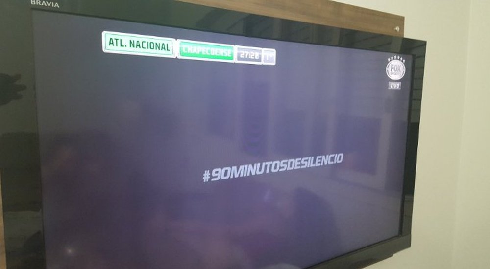Lindos homenajes en recuerdo a las víctimas. Twitter/FOXSports