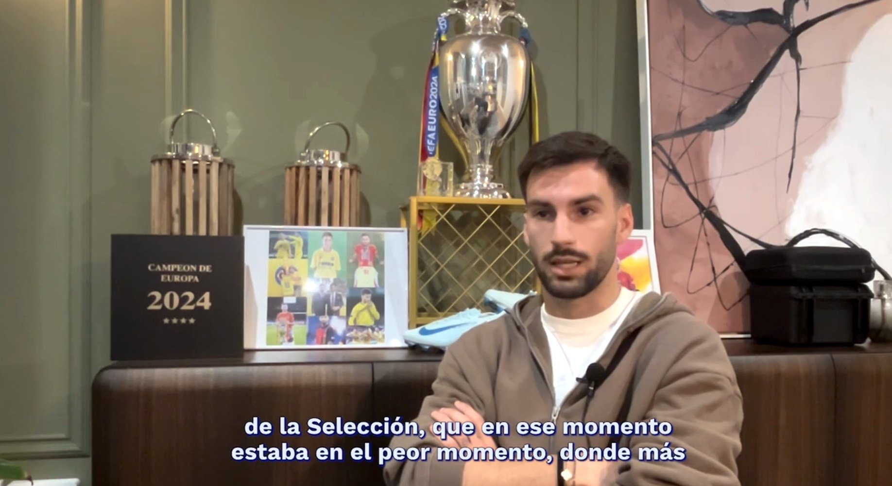 Álex Baena habló sobre su momento de forma. Captura/Relevo