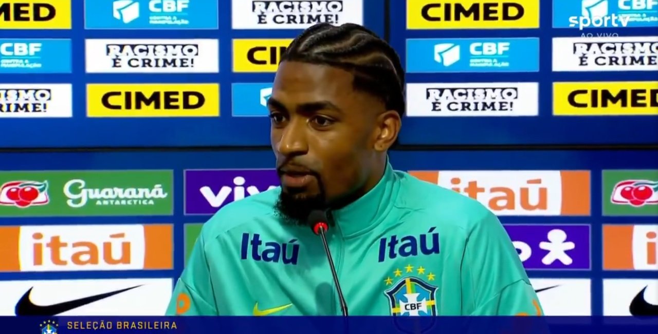 Alexsandro, encantado con Ancelotti. Captura/Sportv