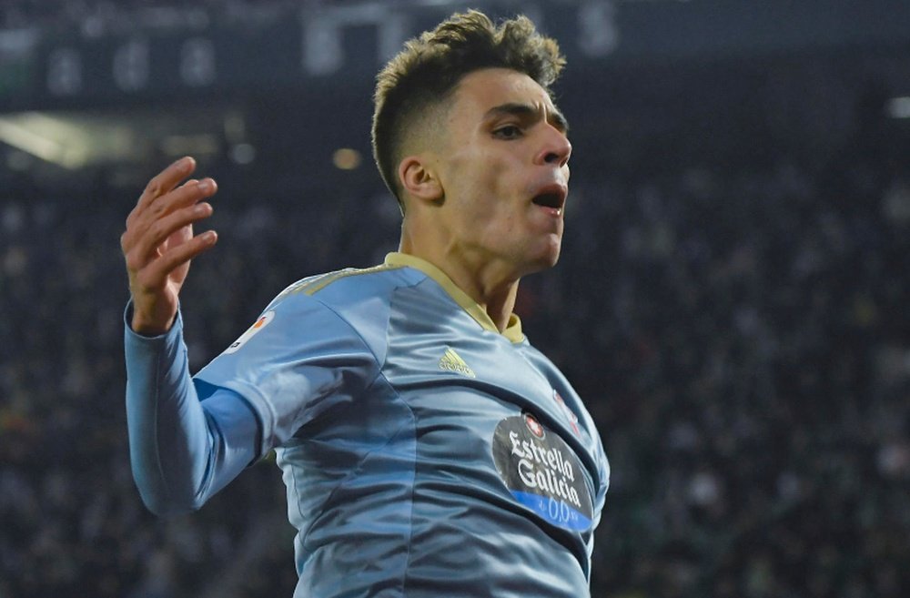 Gabri Veiga podría marcharse del Celta en el próximo mercado. EFE