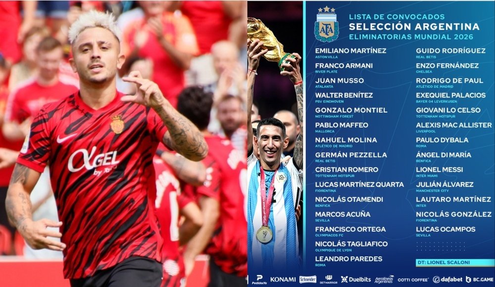 Messi lidera una lista de Argentina donde se estrena Maffeo. EFE/Argentina