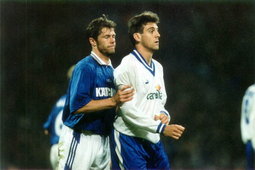 Imagen de archivo de Sergio Ballesteros en el Schalke 04-Tenerife de 1997. CDTenerife