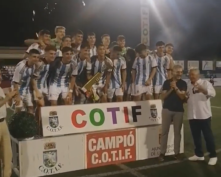 Mascherano triunfa con la Sub 20: Argentina, campeona del Torneo COTIF