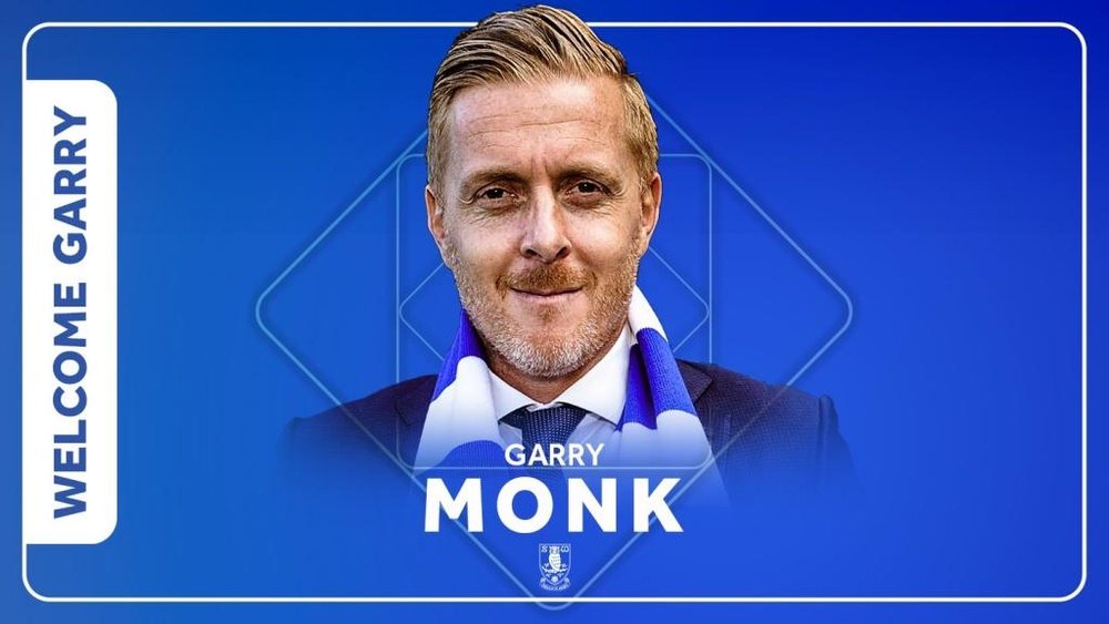 Garry Monk sera l'entraîneur de Sheffield cette saison. Twitter/SWFC