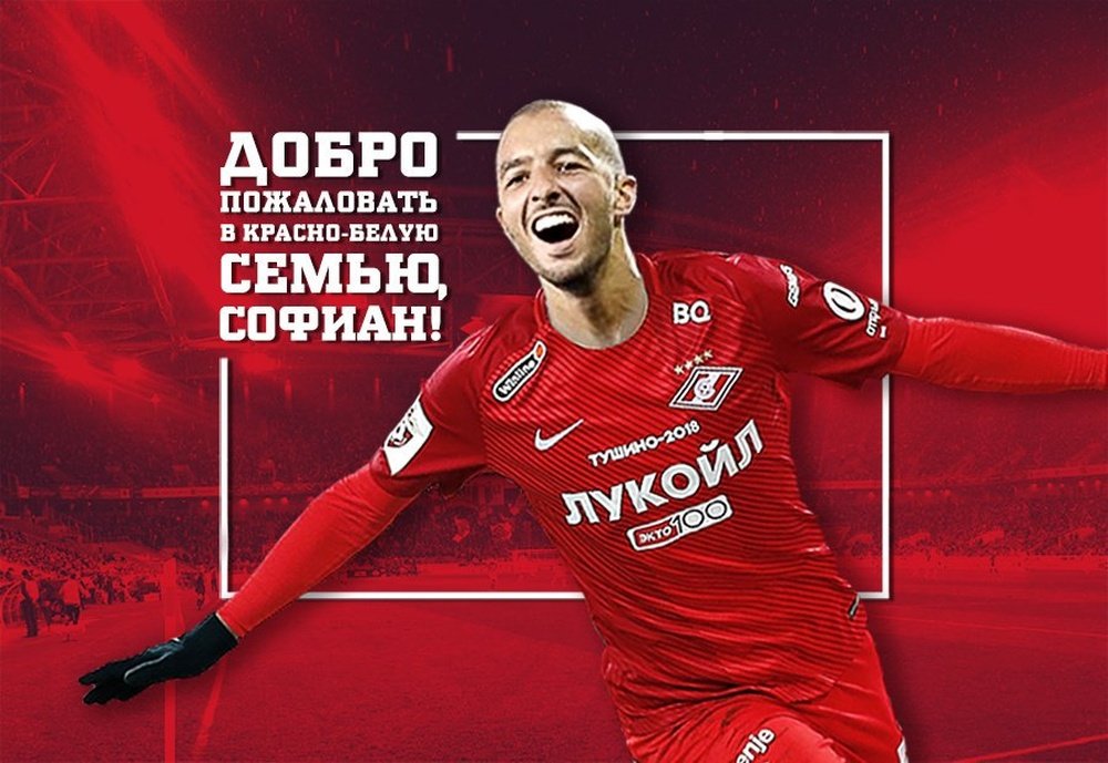Spartak sign Algerian Hanni from Anderlecht. SpartakMoscow