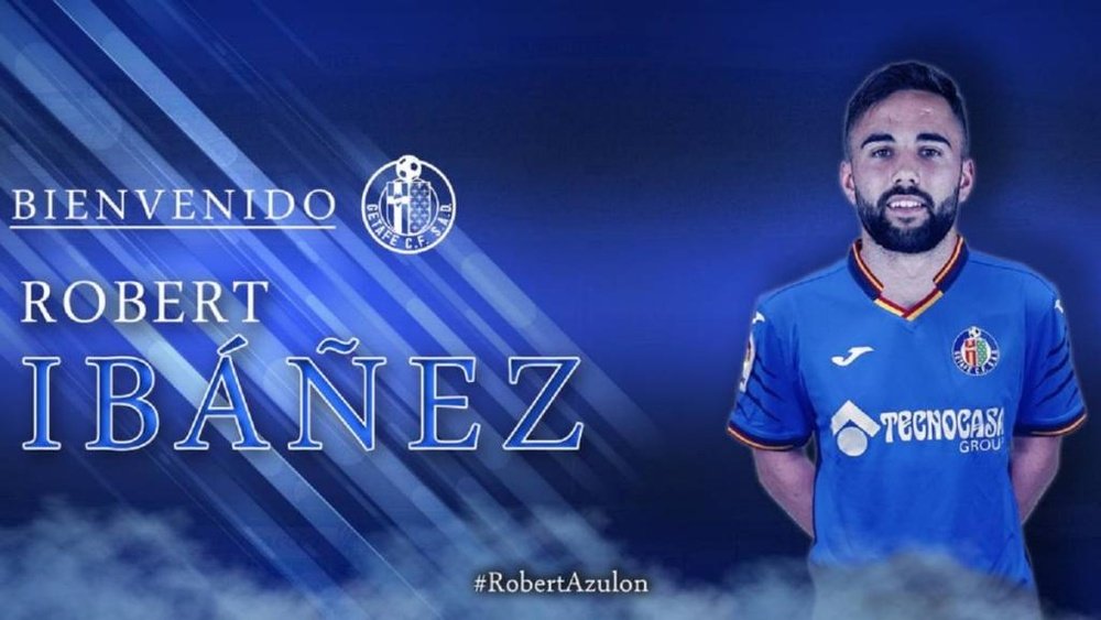 Robert Ibañez ha firmado por cuatro temporadas. GetafeCF