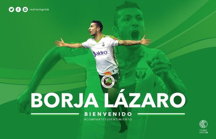 El Alcorcón cede a Borja Lázaro al Racing