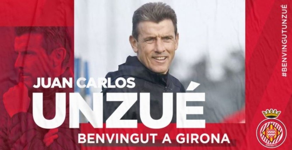Unzué, nouvel entraîneur de Gérone. GironaFC