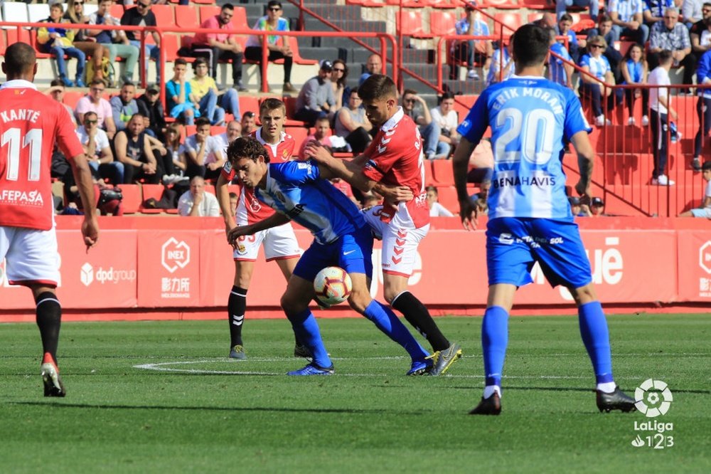 Ramiro Guerra, baja para lo que resta de temporada en el Nàstic. LaLiga