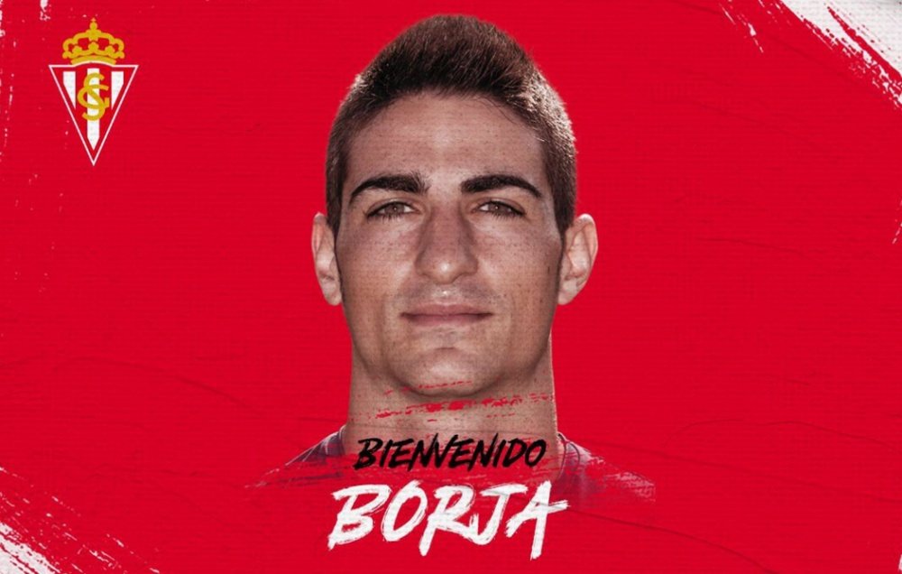 Borja López, nuevo jugador del Sporting. Twitter/RealSporting