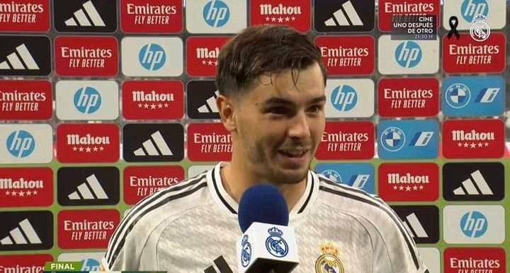 Brahim analizó la victoria ante Osasuna. Captura/RealMadridTV