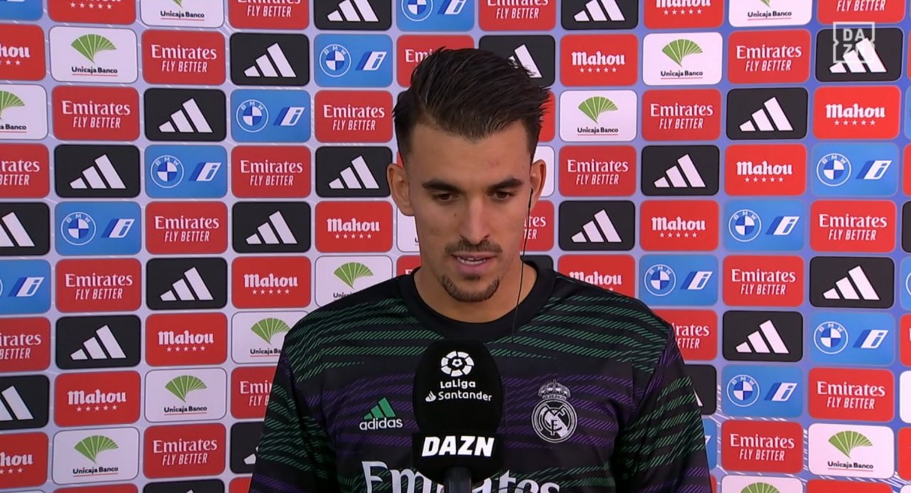 Dani Ceballos proche d'une prolongation. CaptureDAZN