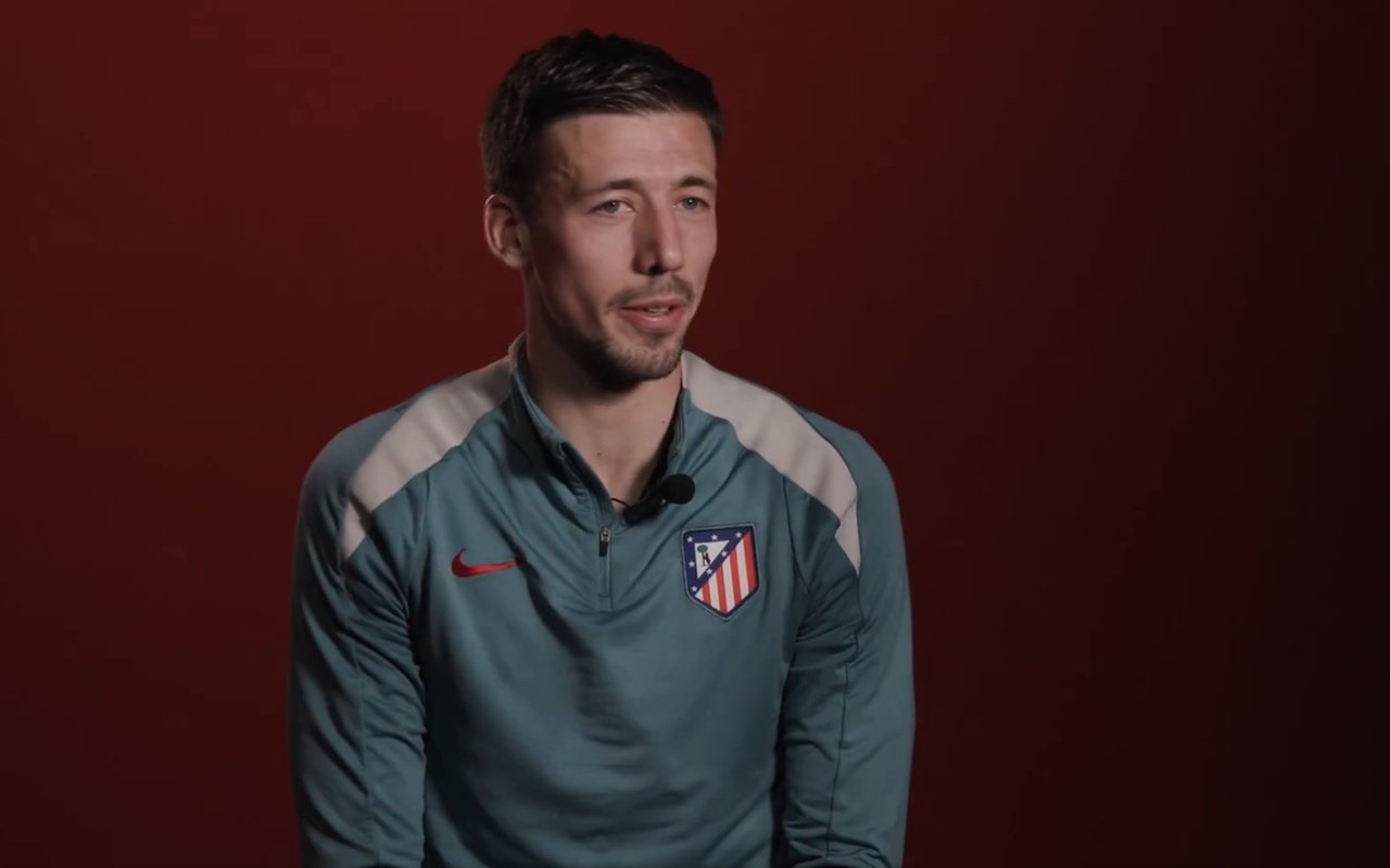 Lenglet habló en la previa la partido frente al Madrid. Captura/Atleti