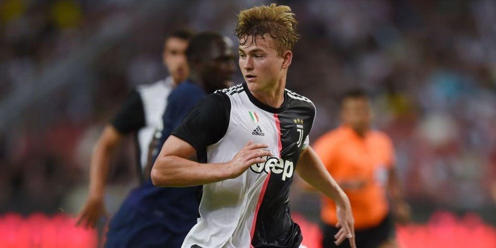 De Ligt has shot down rumours of him wanting to depart Juventus. AFP