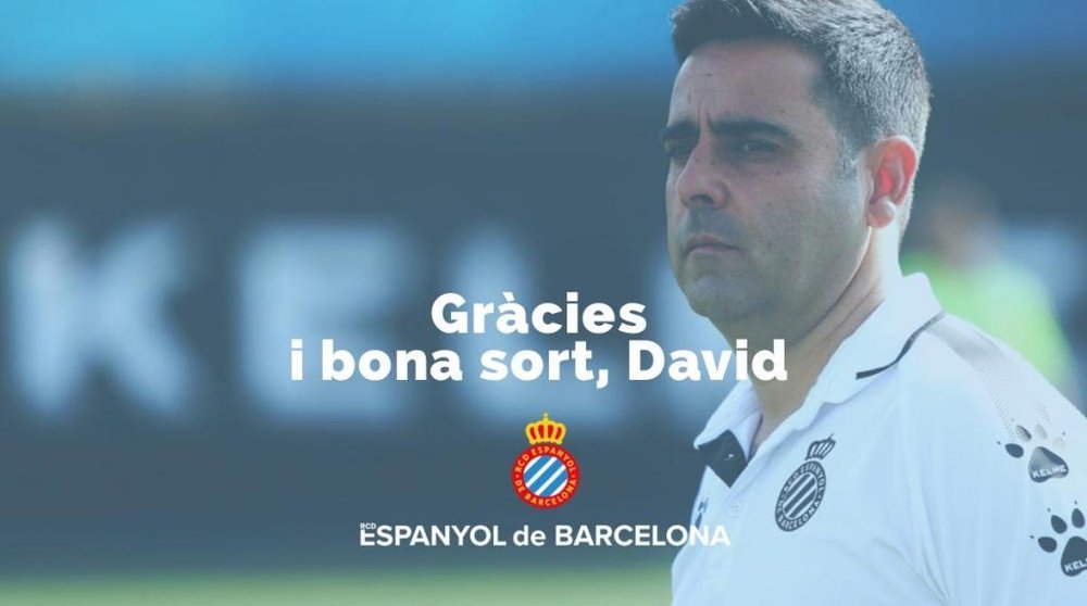 Officiel : L'Espanyol se sépare de son entraîneur. RCDEspanyol