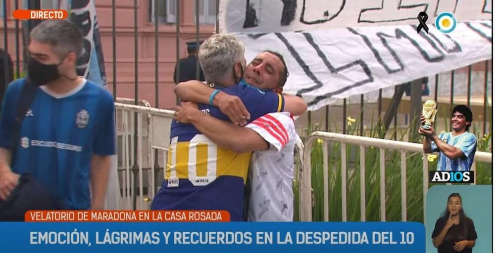 Le rivalità sportive messe da parte in Argentina. TVPublica